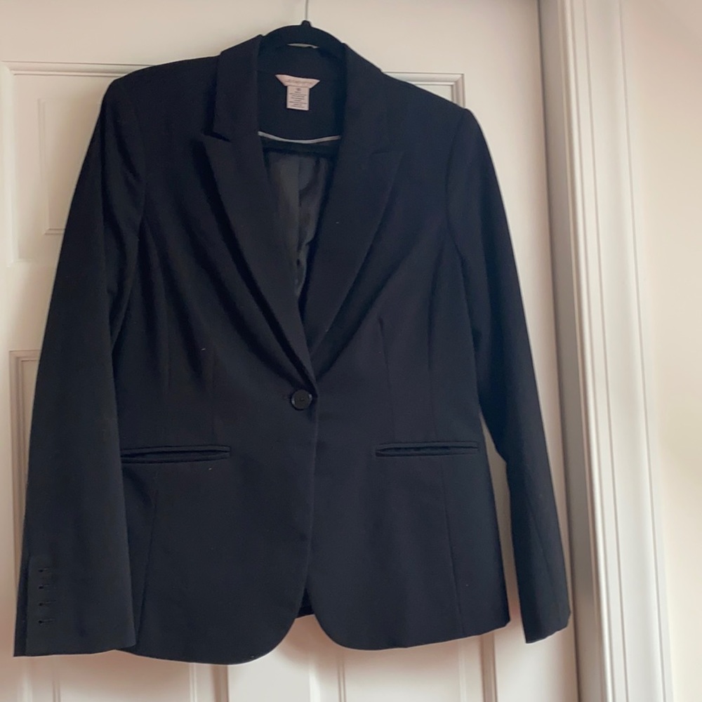 Black plain Liz claiborne blazer